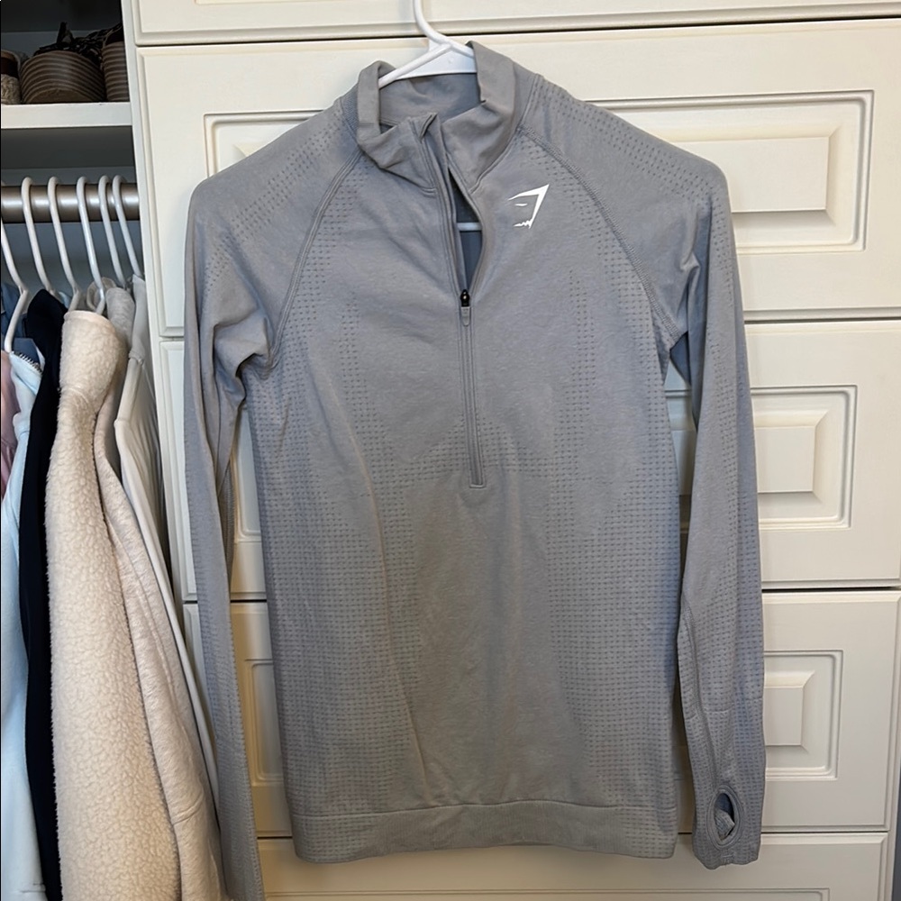 Gymshark vital seamless 1/2 zip